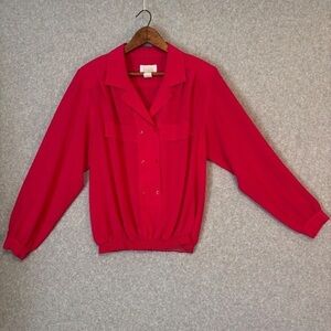 Doncaster Vibrant Red Blouse